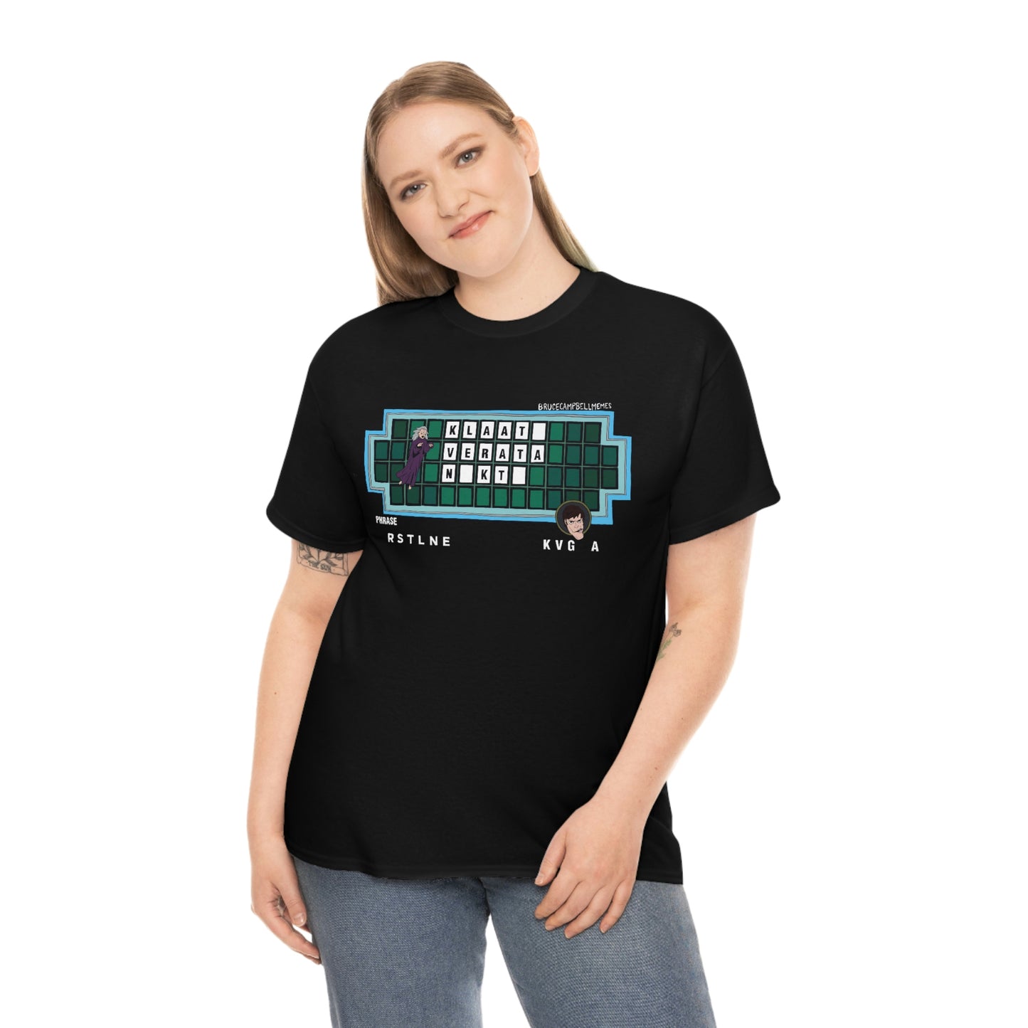 Klaatu Unisex Heavy Cotton Tee